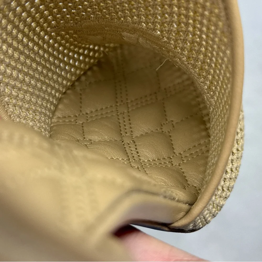 NEW Burberry Prorsum Embroidered Logo Mesh Ankle Wrap Tie Sandal Pump Heels 39.5 - Picture 8 of 16